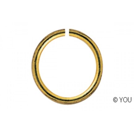 Piercing επίχρυσός κρίκος 5 τεμάχια