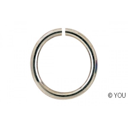Piercing επάργυρος κρίκος 5 τεμάχια