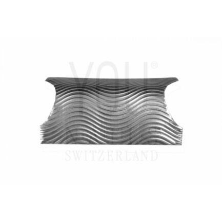 Metallic shape (waves)
