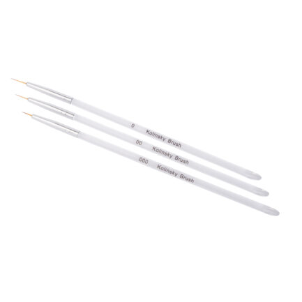 Nail art brush wood (short)