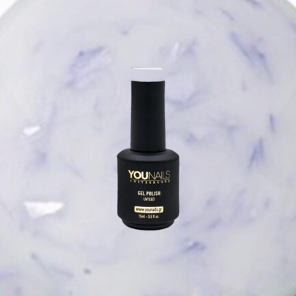 Y633 Milky purple silver foil